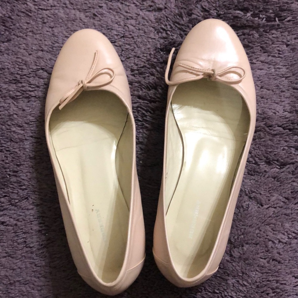 Authentic Burberry ballerina flats